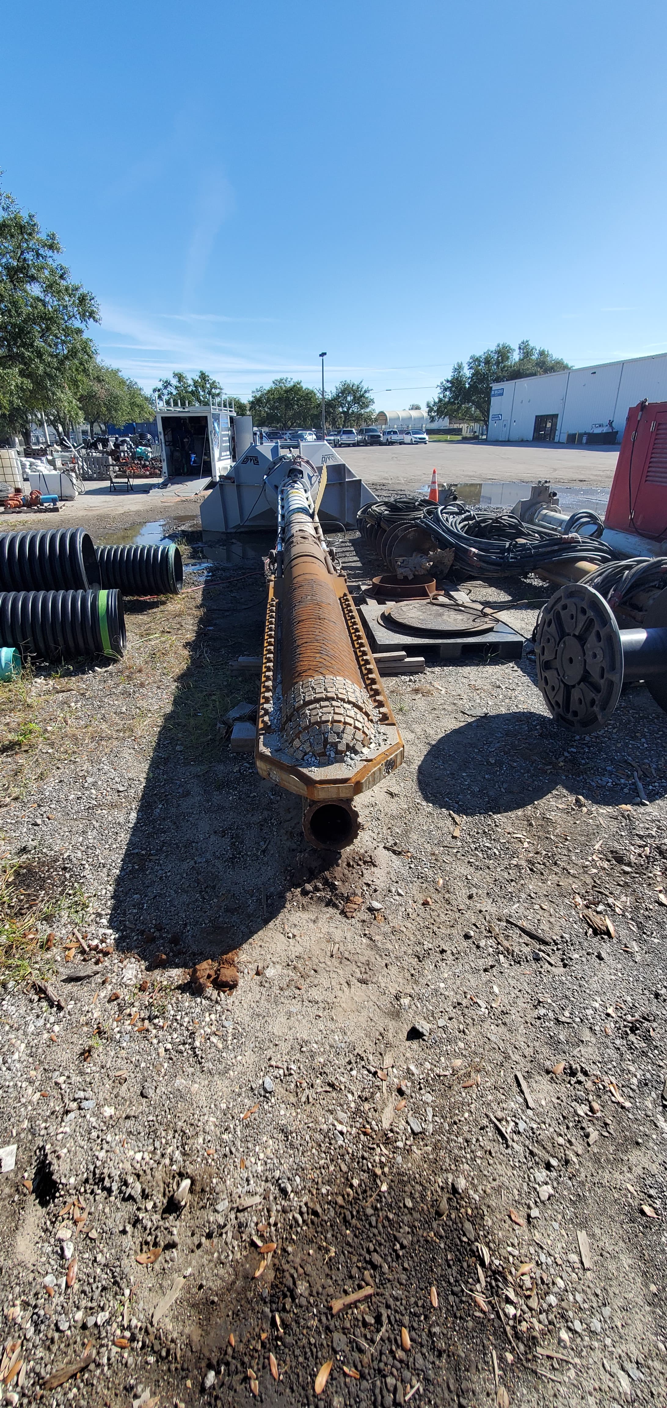Rock Compactor Core Drill.